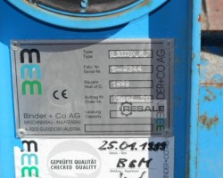 Maschine: BINDER + CO AG SL1000GX.6.7 Siebmaschinen