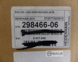 Maschine: HEIDENHAIN ROD 800.0000 Messtechnik