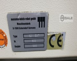 Maschine: MESSMA KELCH Trabant 621 EA7 Werkzeugvoreinstellgeräte