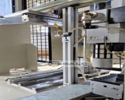 Maschine: BÖHL Junior S-450 VA Umreifungsmaschinen vollautomatisch