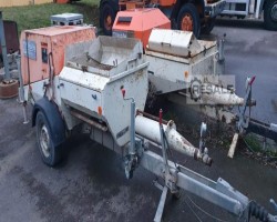 Maschine: BRINKMANN FM und FHS Baustellenbetonpumpen
