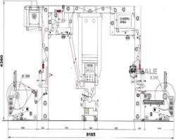 Maschine: DCM USIMECA BRI 0-1 Rolle-zu-Rolle-Kaschiermaschine