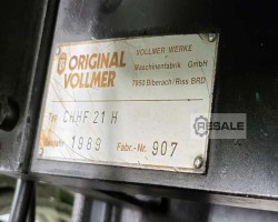 Maschine: VOLLMER CHHF 21 H Schleifmaschinen