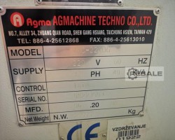 Maschine: AGMA VMC 2210 - G CNC Fräszentren