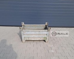 Maschine: THYSSEN 850x560x580 mm (BxTxH) Stapelbehälter Stahlbehälter