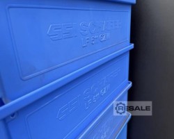 Maschine: SSI SCHäFER LF 511 G ZW blue Sichtlagerkisten Stapelkisten