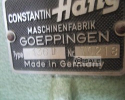 Maschine: HANG 136 D ZWEISPINDELBOHRMASCHINE