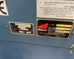 Maschine: MATSUURA LX-0 CNC Fräszentren