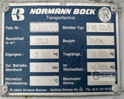 Maschine: NORMANN BOCK WS-22,5 mobile Silos