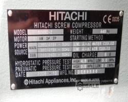 Maschine: HITACHI RCUE50CLG Chiller