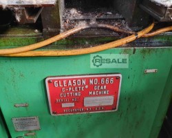 Maschine: GLEASON 666 G-Plete Spiral-Kegelrad-Generator