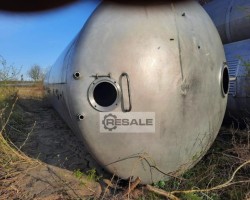Maschine: SCHOLTEN TANKS R10 Edelstahltank, liegend, Volumen: 85 m³