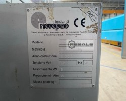 Maschine: NOVOPAC ANL1500 Folienschneidemaschine, Wickelmaschine