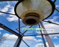 Maschine: REICH TANK Polyester-Silo P404 GFK-Silo 50.000 L mit Unterfahrgestell