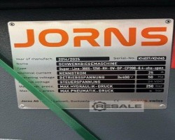 Maschine: JORNS SL300-S-1250-RH-OV-SO-CNC800 Schwenkbiegemaschinen