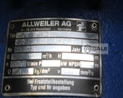 Maschine: ALLWEILER CLT-H- 80-250 Neu Wasserpumpe Schlammpumpe Pumpe Förderpumpe