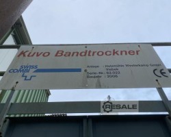 Maschine: SWISS COMBI Kuvo Bandtrockner Bandtrockner