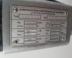 Maschine: DALEX 3348.4 Punktschweissmaschinen