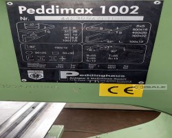 Maschine: PEDDINGHAUS Peddmax 1002 Lochstanzen