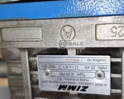 Maschine:   Kompette Lineareinheit, abgebaut, max. Hub 900/122