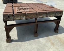 Maschine:  Cast iron bed 2300x1900x200mm Montagetische
