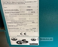 Maschine: MARTIN T54 Abrichthobelmaschinen