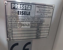 Maschine: PRESSTA-EISELE PRESSTA NOVA Spezial-Sägemaschinen
