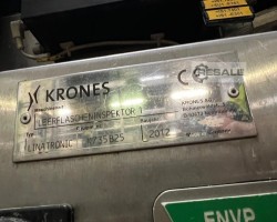 Maschine: KRONES K735 B25 Inspektionsmaschinen für Leerflaschen