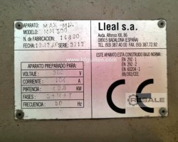 Maschine: LLEAL MAX-MIX MM-500 VACUUM MIXER Batchmischer