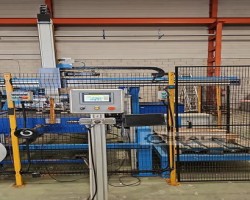 Maschine: TIMAC + LARA Coil-fed cutting-feeding line Kreisscheren