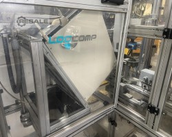 Maschine: ZEBRA + LOCCOMP Paletten-Etikettier Palettenetikettierer