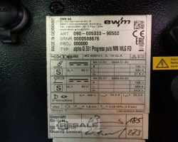 Maschine: EWM ALPHA Q351 Progress Puls MM Schweissmaschinen