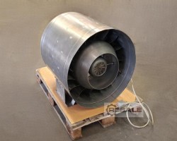 Maschine: RUCK TDE 500 D4, HochdRohrventilator aus Alu, AD710mm,