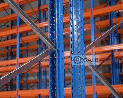 Maschine: STOW 21,6m Pal Rack 6m height 4 levels Palettenregale