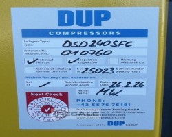 Maschine: KAESER DSD240SFC 