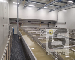 Maschine: TEWES-BIS  Produktionslinie für gelben Käse