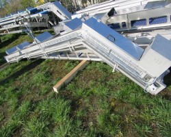 Maschine: SPREMATEC u L-Förderband / Transportband / Steigeband