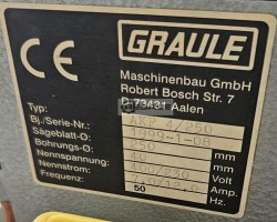 Maschine: GRAULE AKF 4/250 Ausklinkfräsen