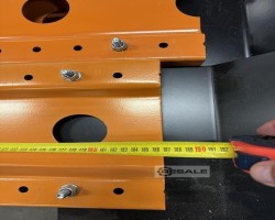 Maschine: NEDCON u Palettenregale Flankenschutz  Leitplanke