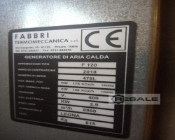 Maschine: FABBRI F120 Holzheizungen Pelletheizungen