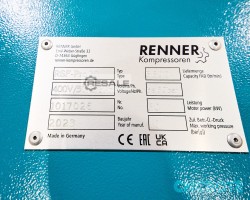 Maschine: RENNER RSF-Pro 30 Kompressoren