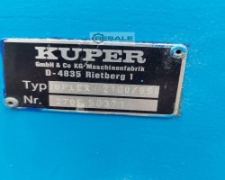Maschine: KUPER ST/I-1400 1350x650mm Schrumpftunnel