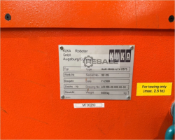 Maschine: KUKA KoM-18000-UTV-D575 Transportplattform