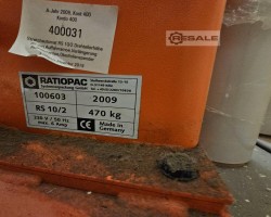Maschine: RATIOPAC Ratiostrech RS 10/2 Palettenwickler