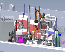 Maschine: TRANSNOVA-RUF Flex Line RV-400 Kartonverpackungslinien