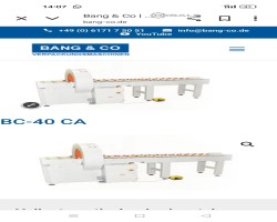 Maschine: BANG + CO BC-40 CA Stretchwickelmaschinen