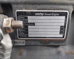 Maschine: MTU 6R1600 G40F Notstromgeneratoren