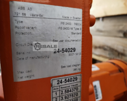 Maschine: ABB ROBOTICS IRB 2400/16 IRC5 M2004 Industrieroboter