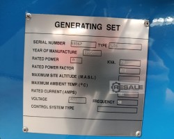 Maschine: IVECO 8061 SI 05.05 Dieselgeneratoren
