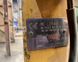 Maschine: MC LEVAGE 1 T Portalkran